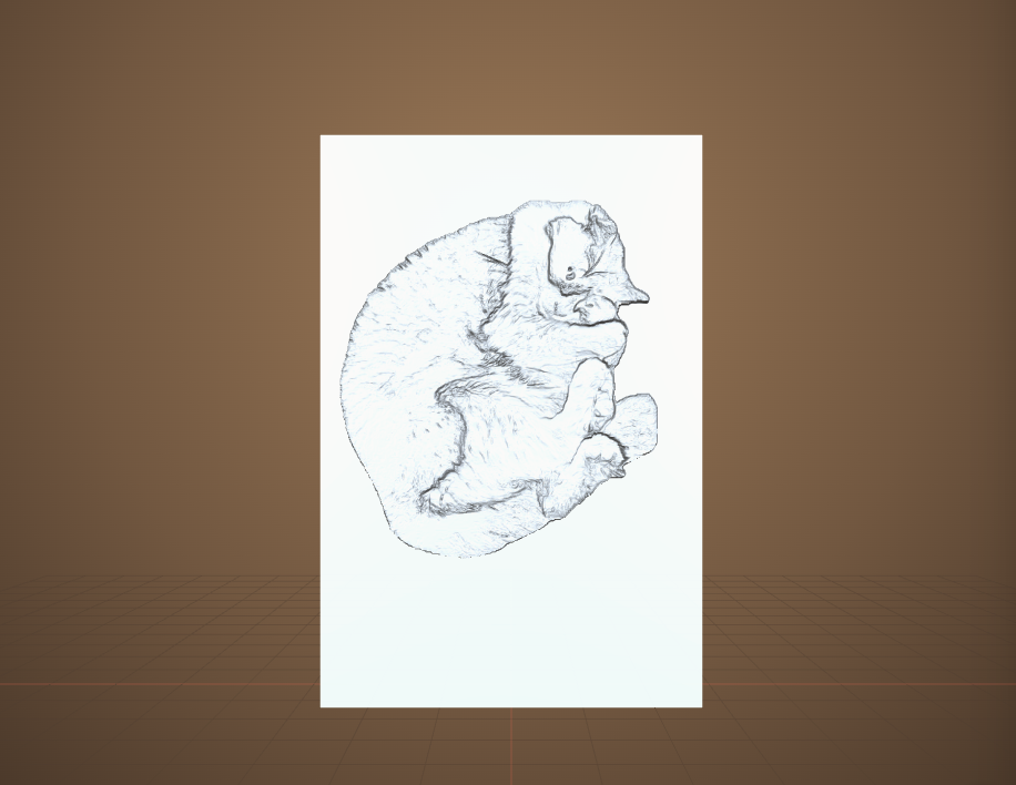 Good example rendered lithophane preview